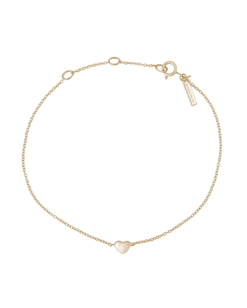 L'AMOUR HEART BRACELET (9K GOLD) IMAGE 1