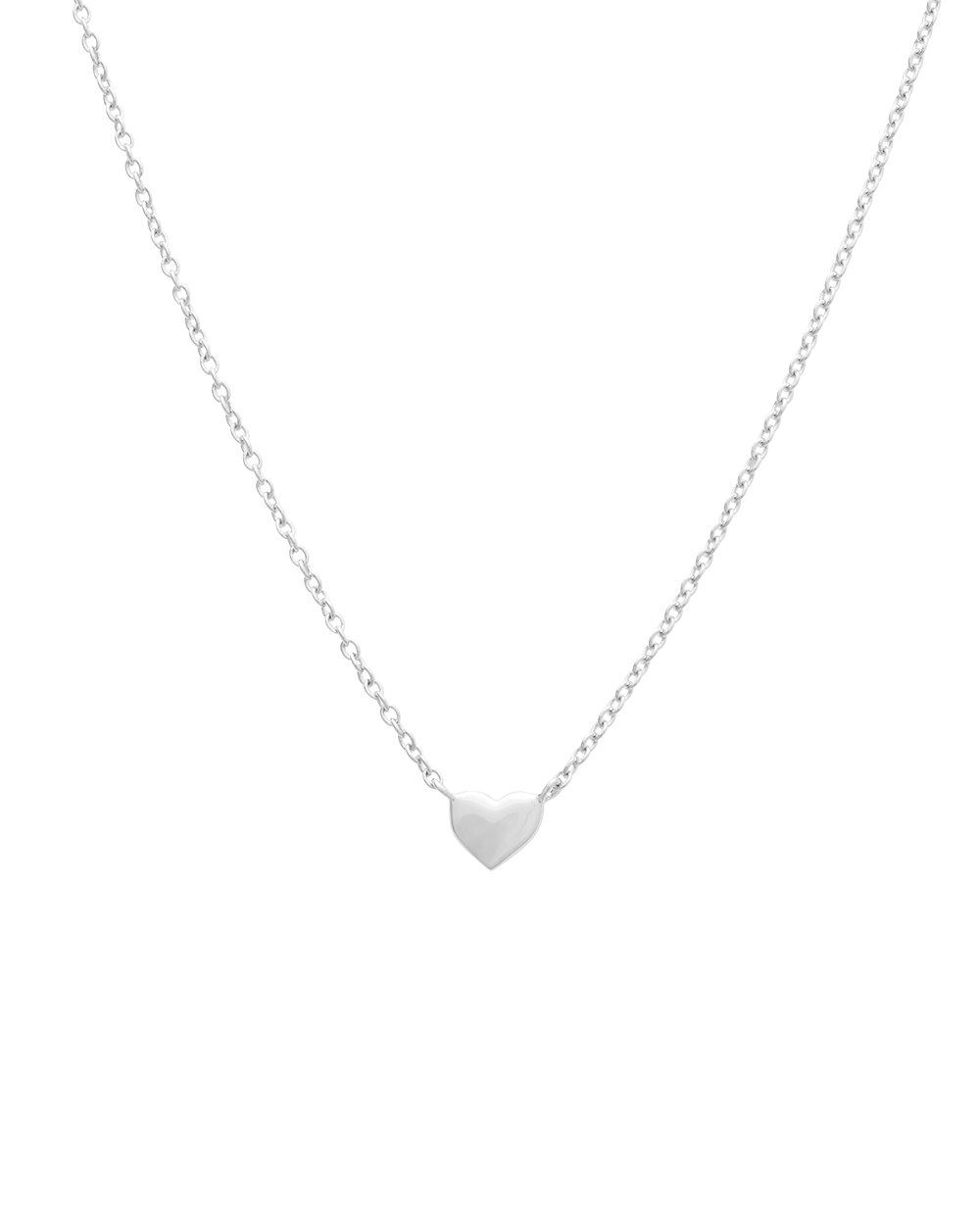 L'AMOUR HEART NECKLACE (STERLING SILVER)