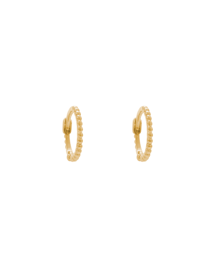 L'AMOUR HOOPS (18K GOLD PLATED)