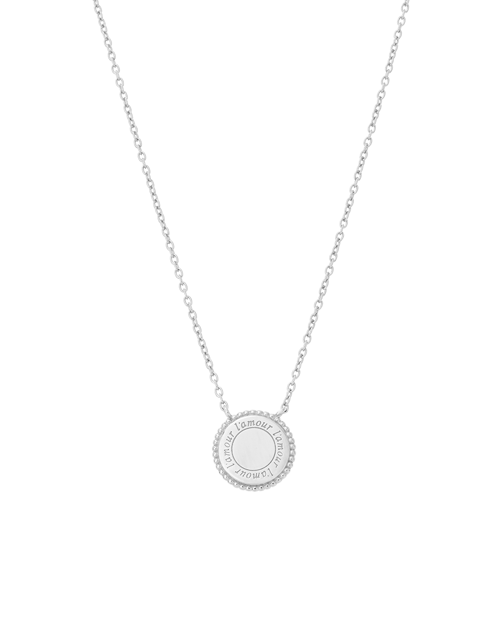 L'AMOUR NECKLACE (STERLING SILVER)