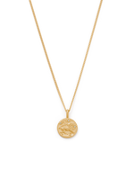 LEO PETITE ZODIAC NECKLACE (18K GOLD VERMEIL)