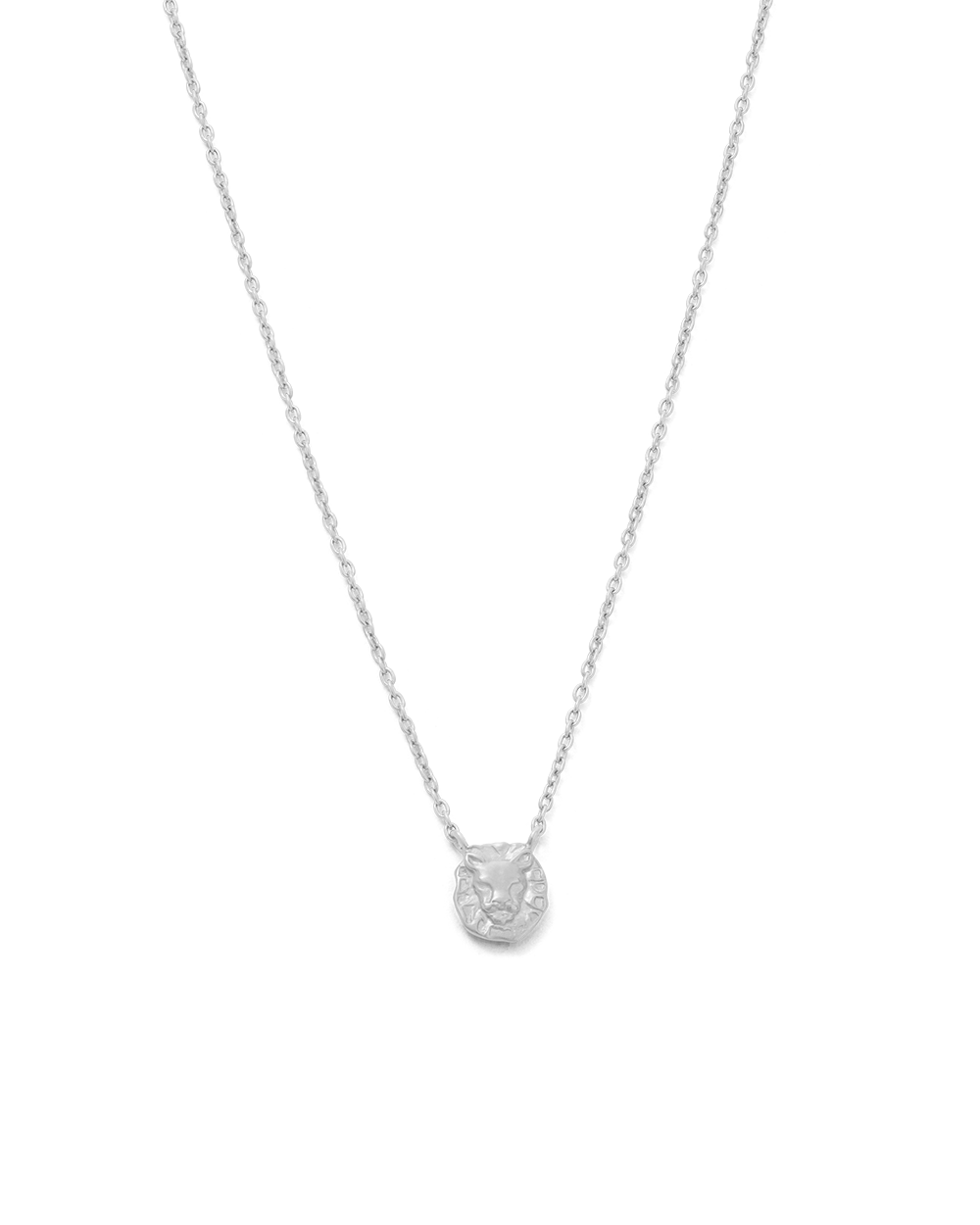 LEO STAR SIGN NECKLACE (STERLING SILVER)