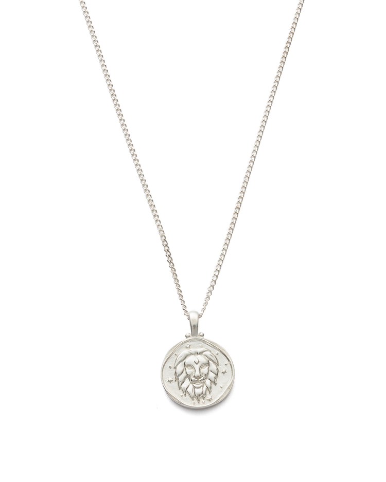 LEO ZODIAC NECKLACE (STERLING SILVER) IMAGE 1