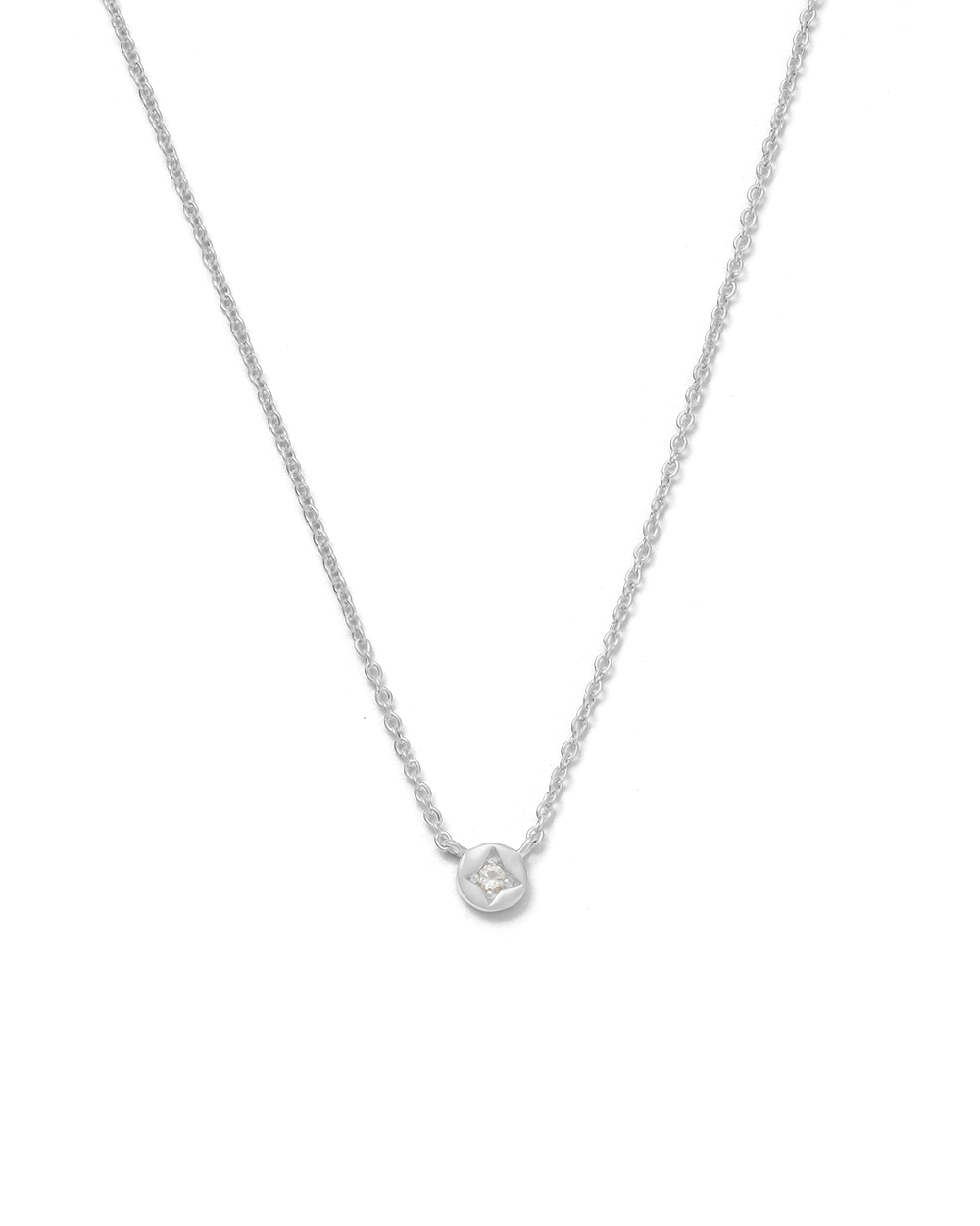 LUNA PETITE NECKLACE (STERLING SILVER)