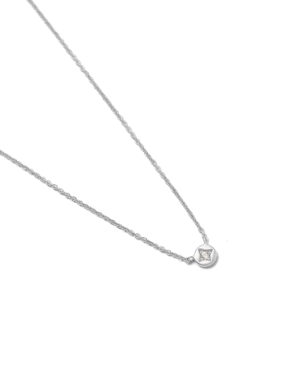 LUNA PETITE NECKLACE (STERLING SILVER)