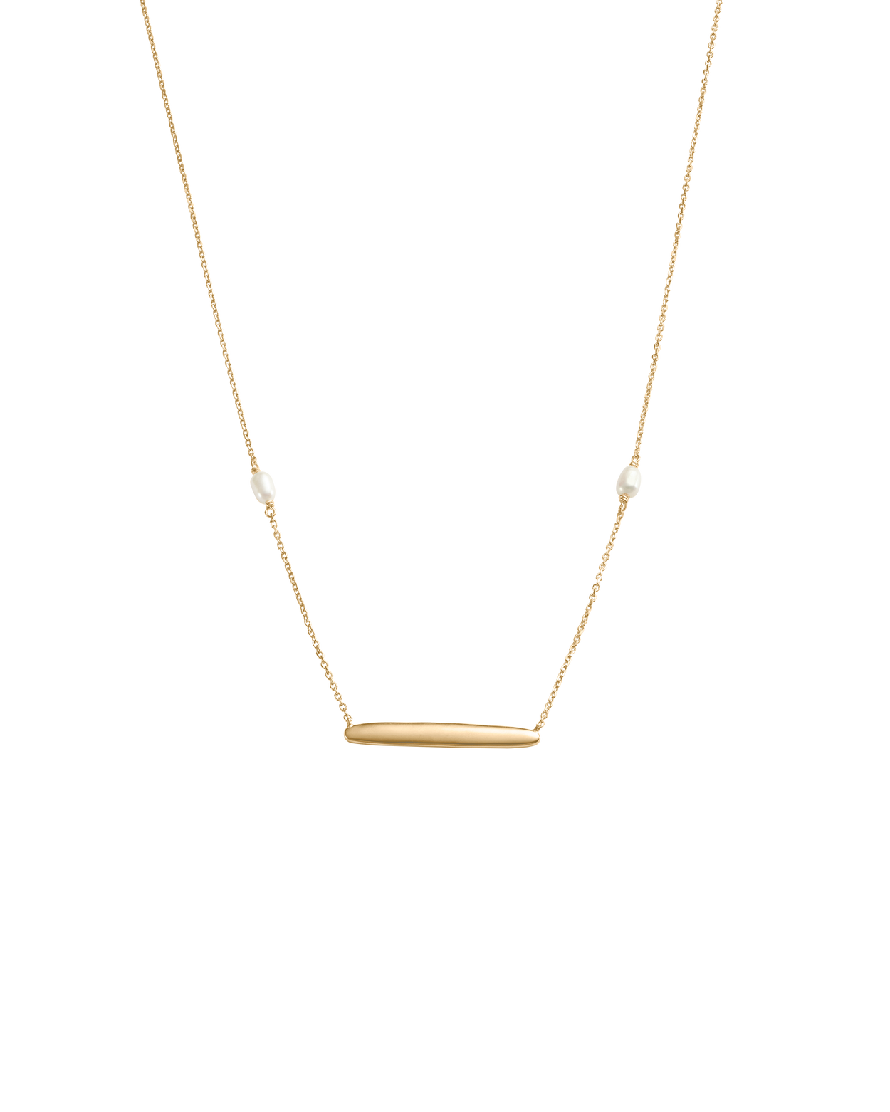 MARIS ENGRAVABLE NECKLACE (18K GOLD VERMEIL)