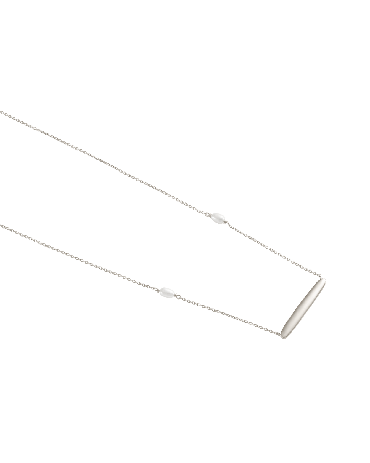 MARIS ENGRAVABLE NECKLACE (STERLING SILVER)