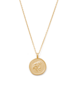 MEMOIR COIN NECKLACE (18K GOLD VERMEIL)