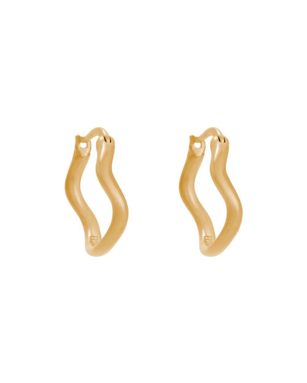 ONDA HOOPS (18K GOLD PLATED)