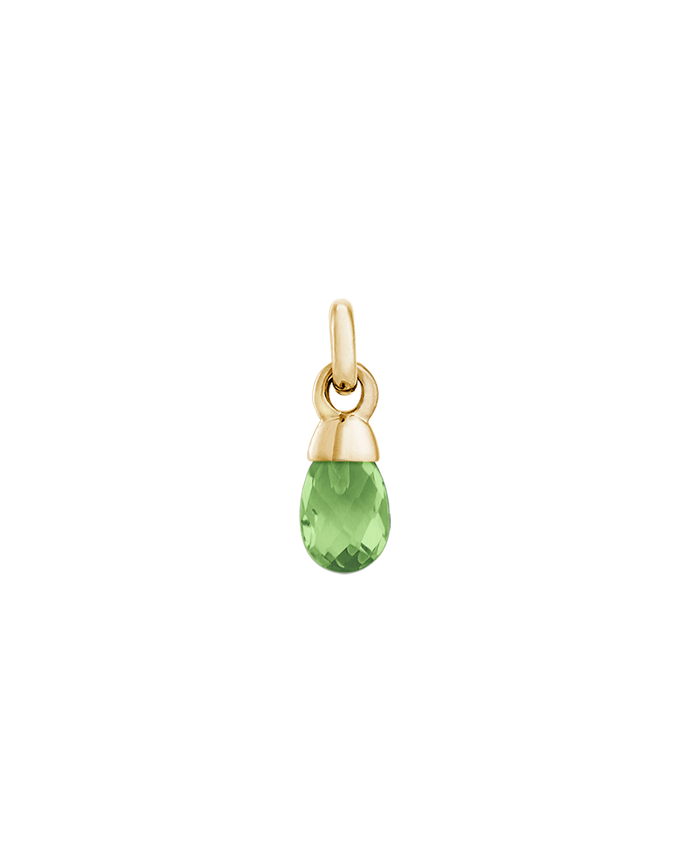 PERIDOT GEMSTONE (18K GOLD VERMEIL) - IMAGE 1