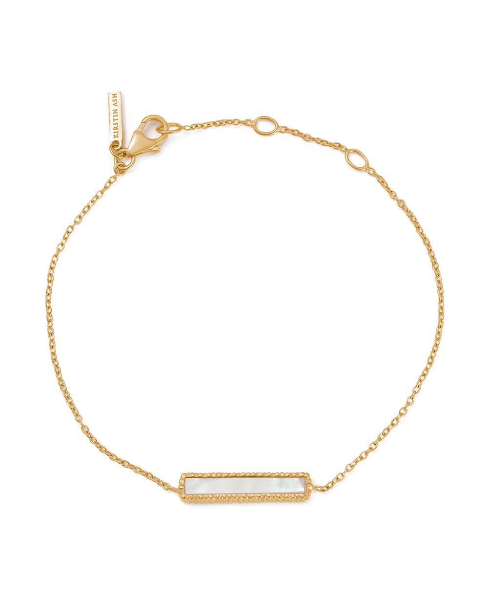 PERLA BAR BRACELET (18K GOLD PLATED)