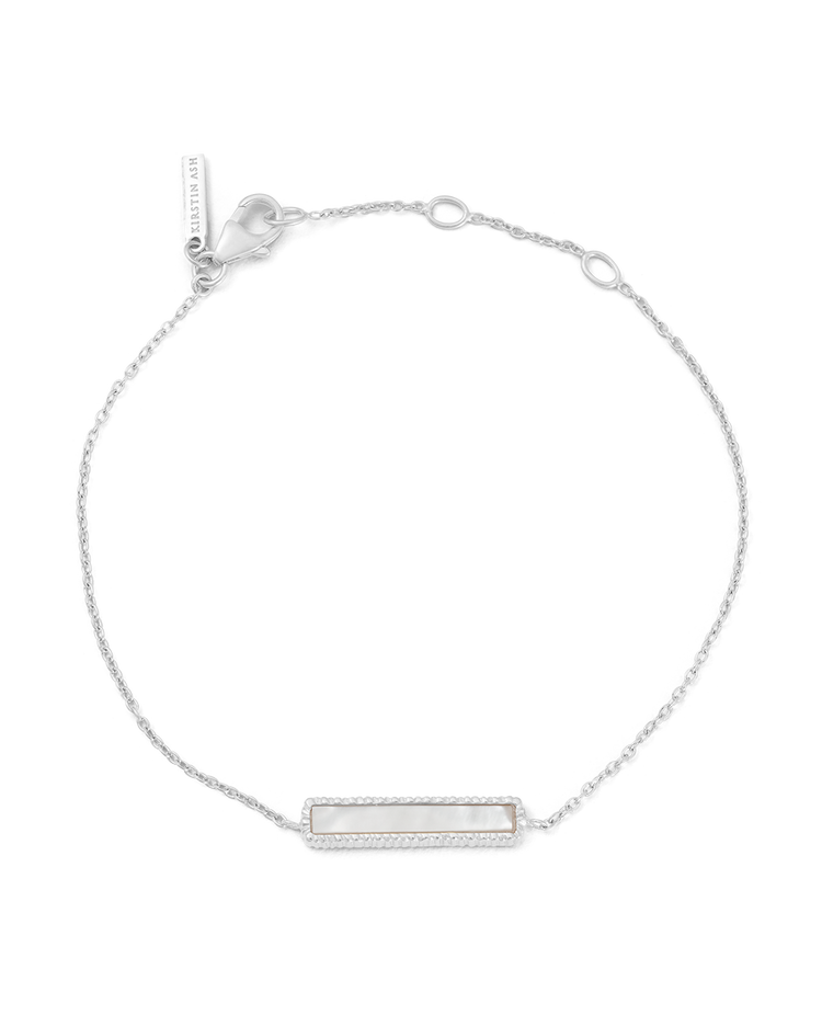 PERLA BAR BRACELET (STERLING SILVER)