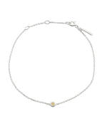PETITE BIRTHSTONE BRACELET (STERLING SILVER) IMAGE 16