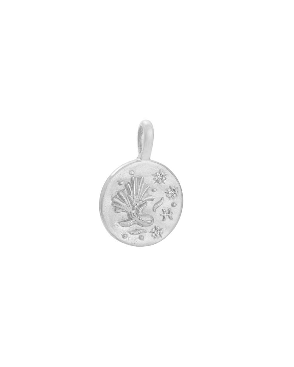 PISCES PETITE ZODIAC (STERLING SILVER)