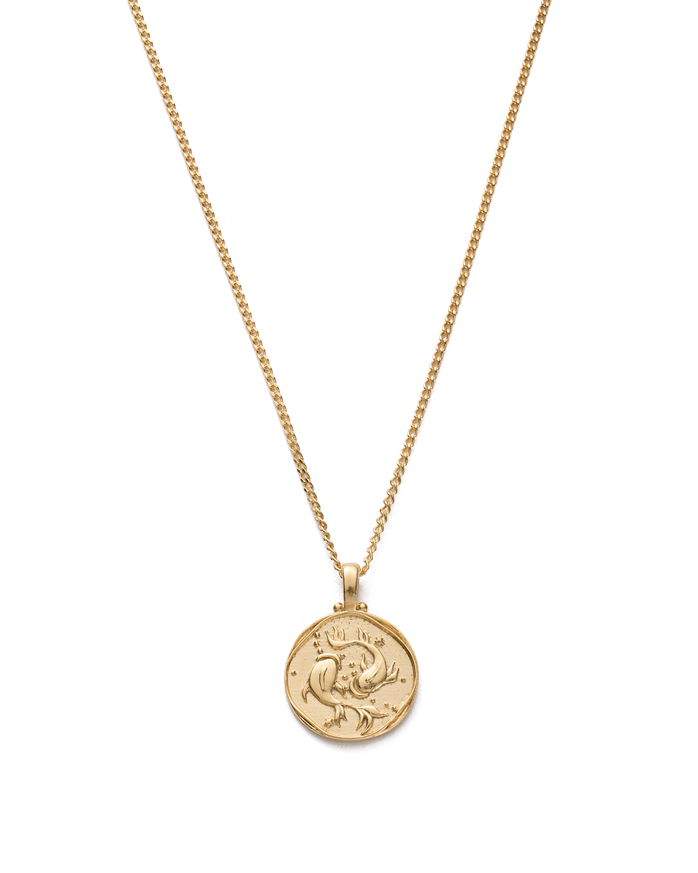 ZODIAC NECKLACE (18K GOLD VERMEIL) IMAGE 8