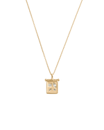 PLACE PENDANT NECKLACE (18K GOLD VERMEIL) IMAGE 1