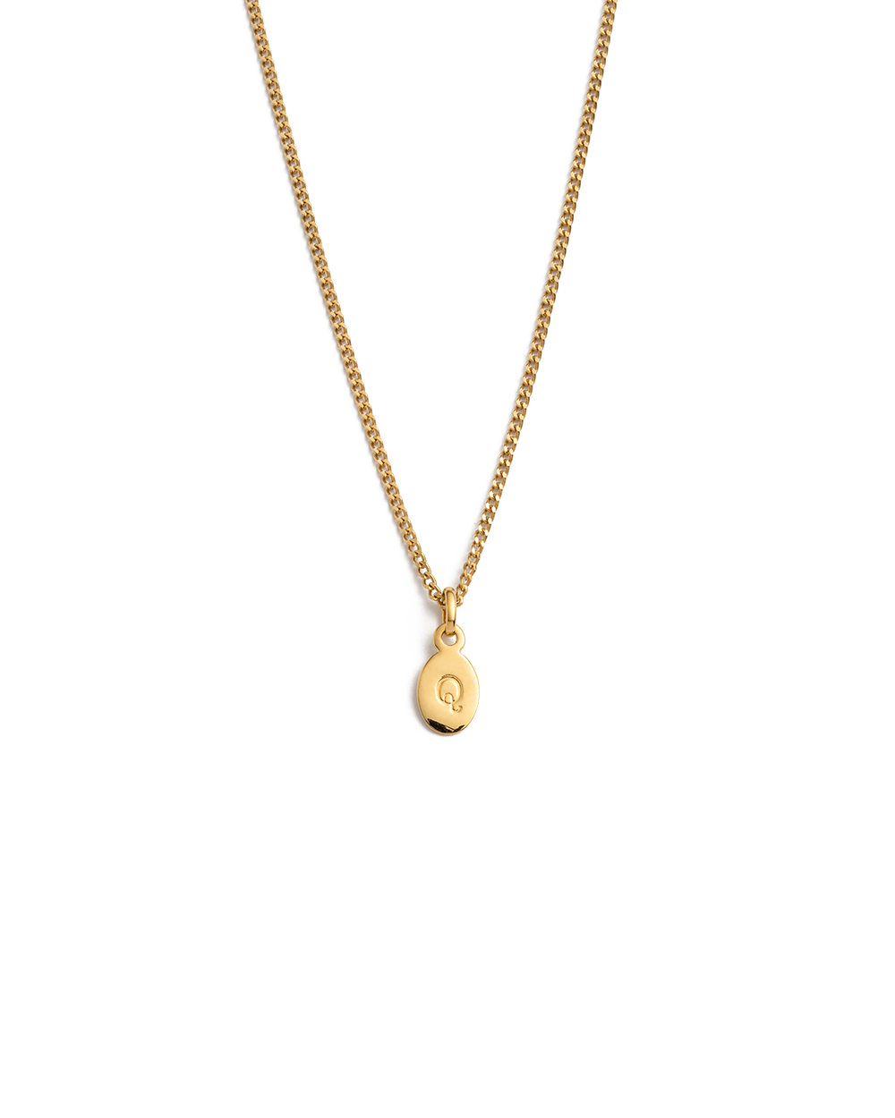 Gold 2025 q pendant