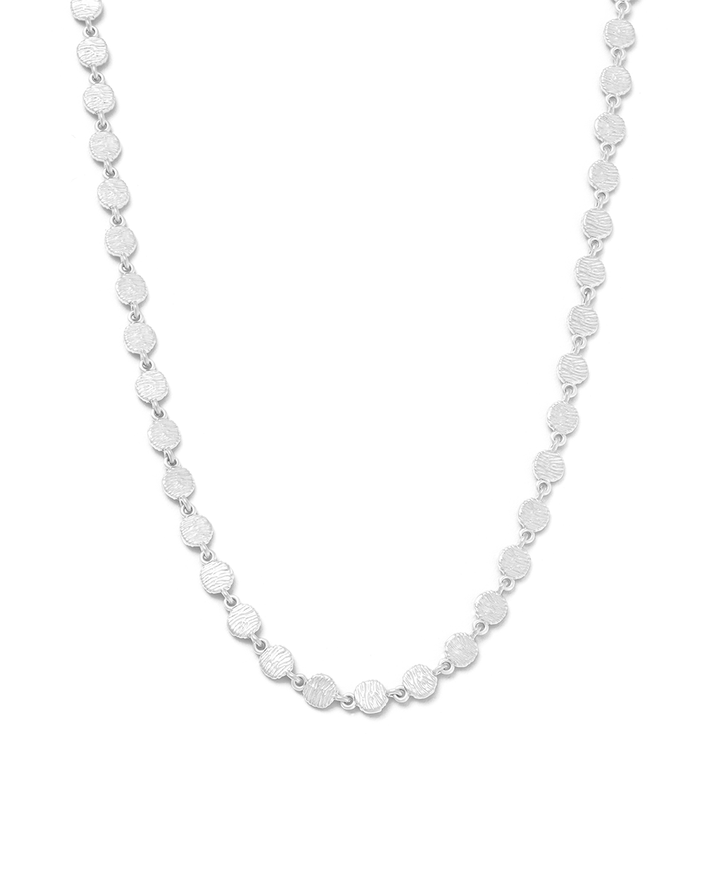 REFLECTION CHAIN NECKLACE STERLING SILVER KIRSTIN ASH New Zealand
