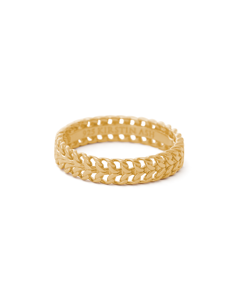 RELIC CHAIN RING (18K GOLD VERMEIL)