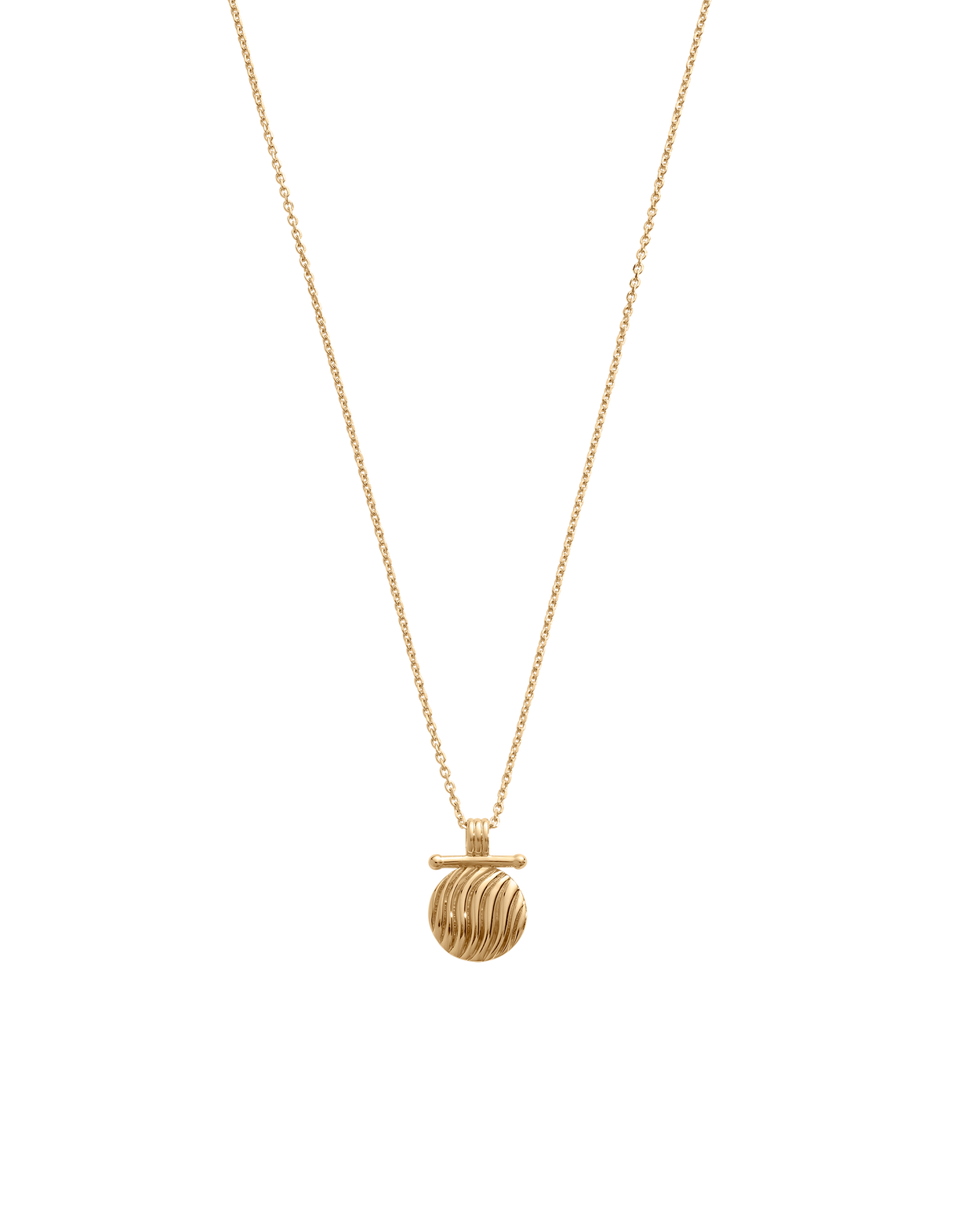 RISE COIN NECKLACE (18K GOLD VERMEIL)