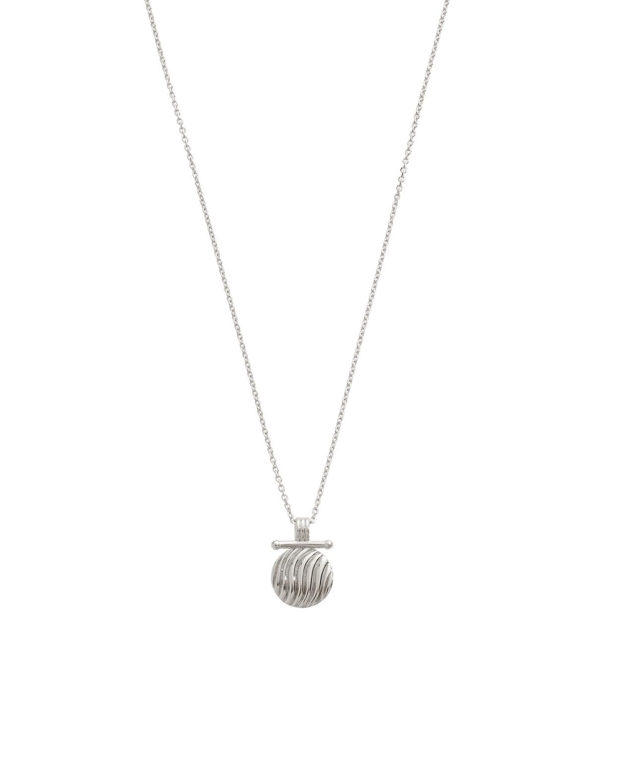 RISE COIN NECKLACE (STERLING SILVER)