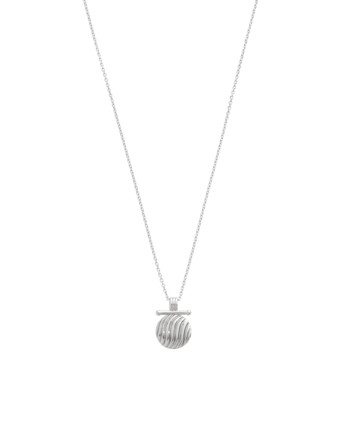 RISE COIN NECKLACE (STERLING SILVER) IMAGE 1