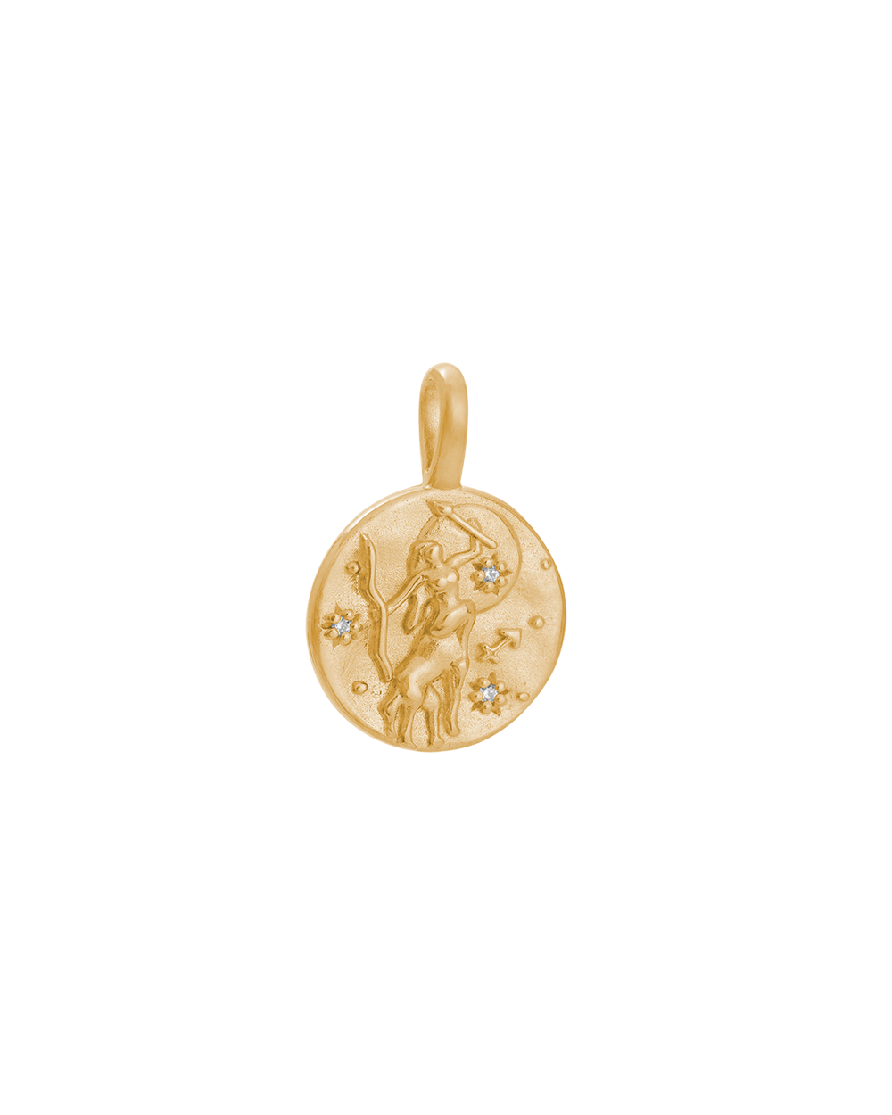 SAGITTARIUS PETITE ZODIAC (18K GOLD VERMEIL)