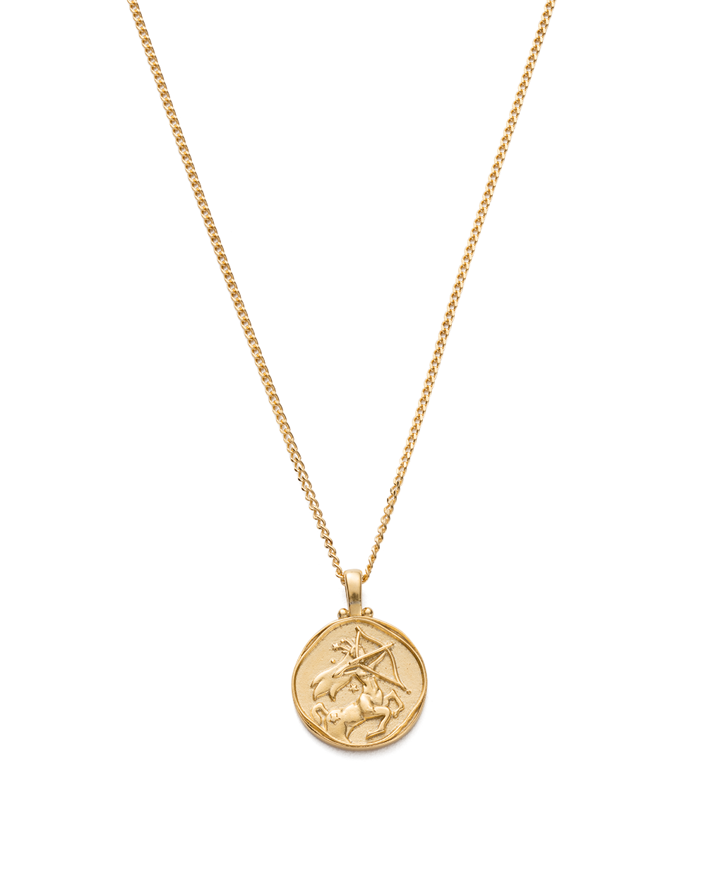 ZODIAC NECKLACE (18K GOLD VERMEIL) IMAGE 18