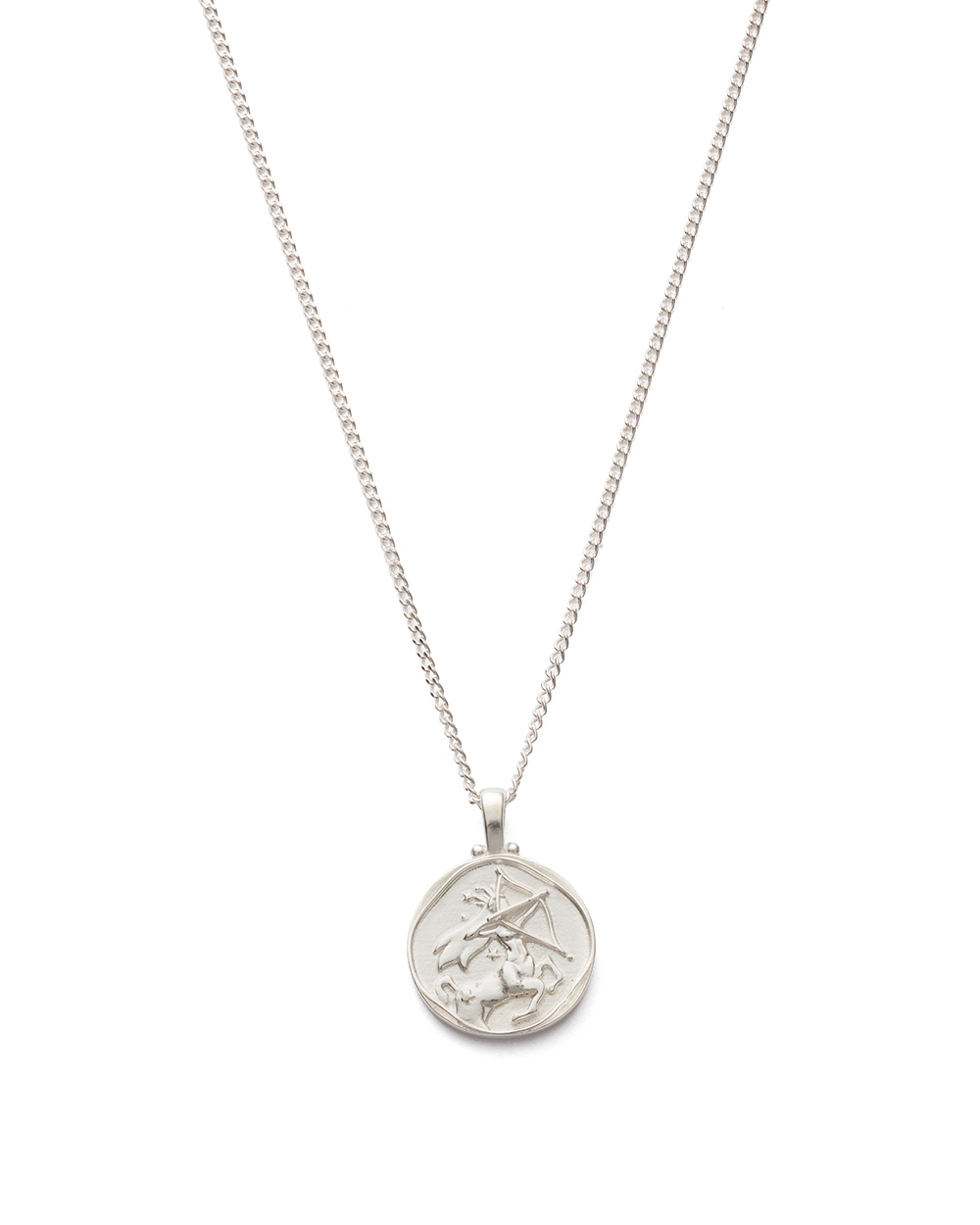 SAGITTARIUS ZODIAC NECKLACE (STERLING SILVER) – KIRSTIN ASH (New