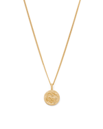 SCORPIO PETITE ZODIAC NECKLACE (18K GOLD VERMEIL)