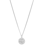 SCORPIO PETITE ZODIAC NECKLACE (STERLING SILVER)