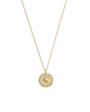 SOLACE COIN NECKLACE (18K GOLD VERMEIL)