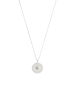 SOLACE COIN NECKLACE (STERLING SILVER)