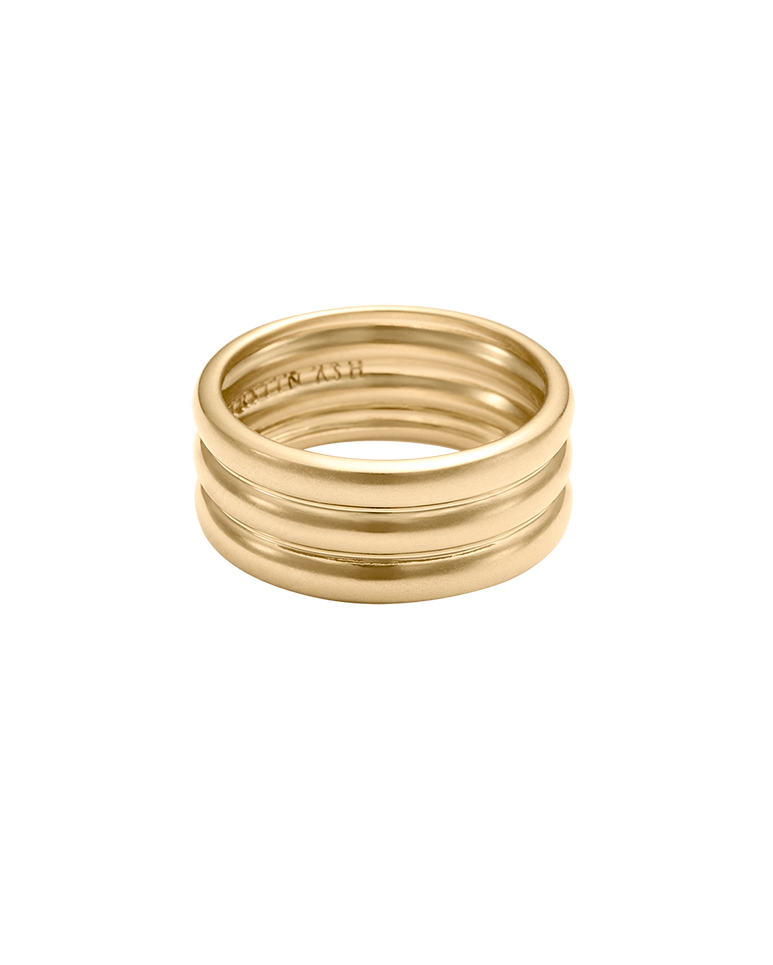 STEADFAST RING (18K GOLD PLATED) IMAGE 4