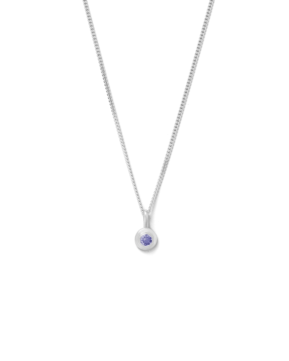 BIRTHSTONE NECKLACE STERLING SILVER KIRSTIN ASH New Zealand