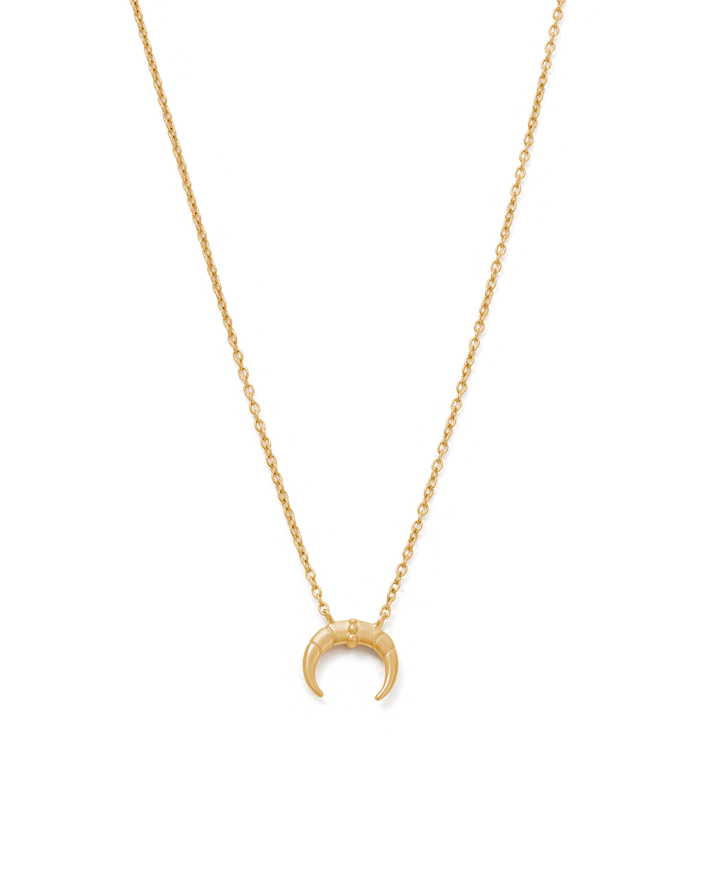 TAURUS STAR SIGN NECKLACE (18K GOLD VERMEIL)