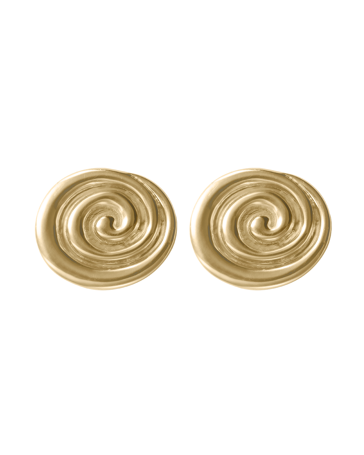 TEMPO OVERSIZED STUDS (18K GOLD PLATED)