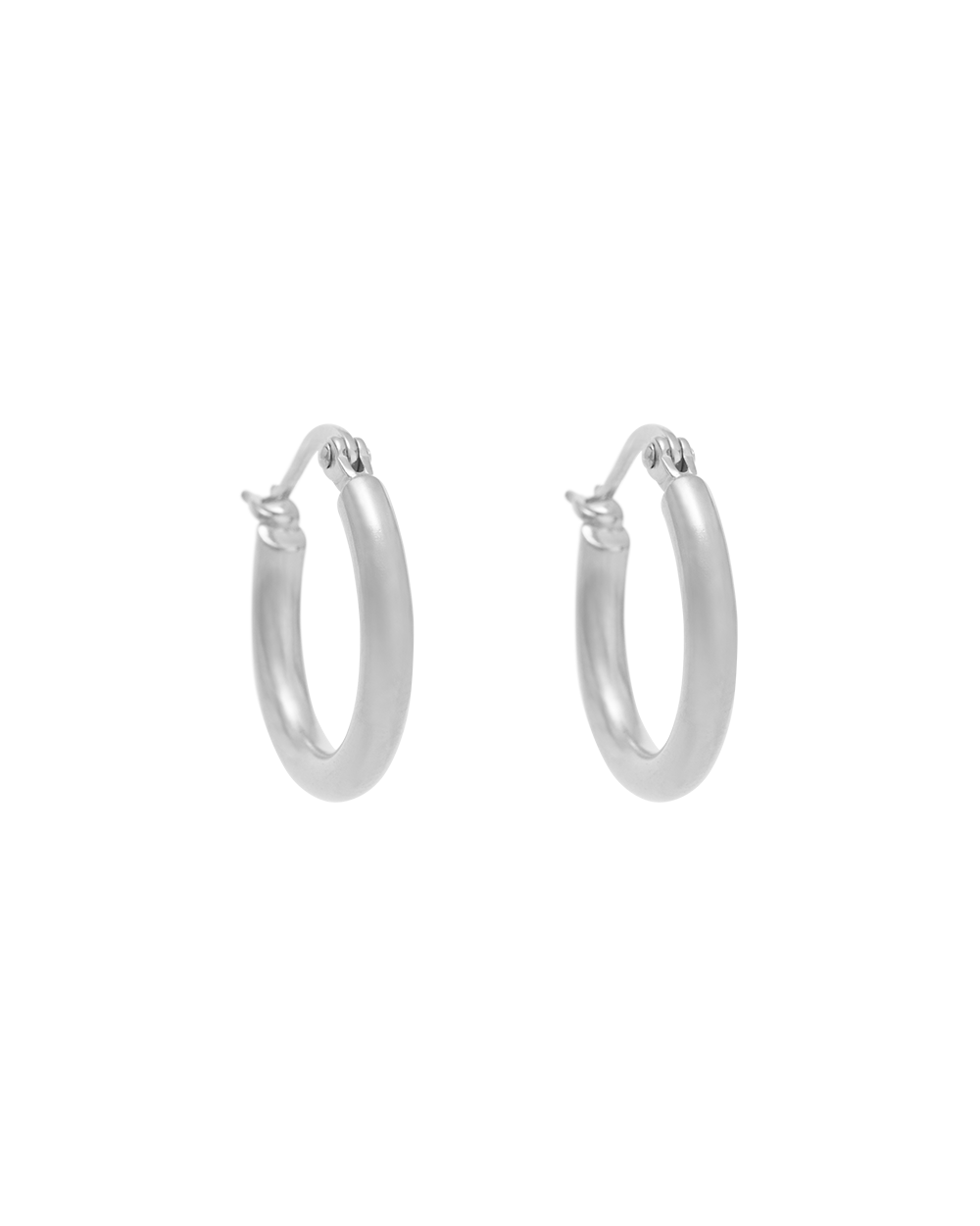 TIDAL HOOPS SMALL (STERLING SILVER)