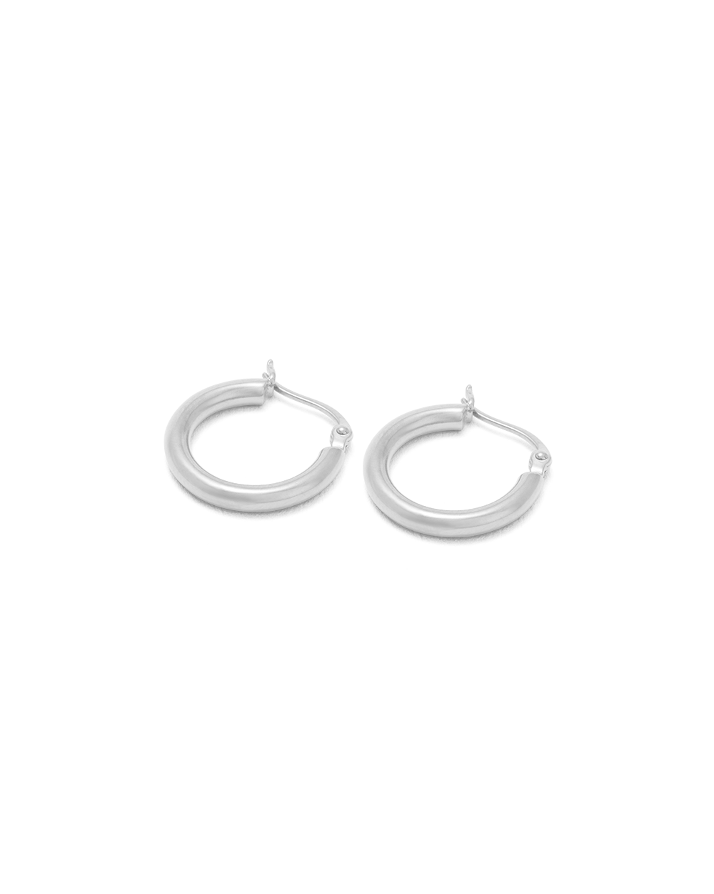 TIDAL HOOPS SMALL (STERLING SILVER)