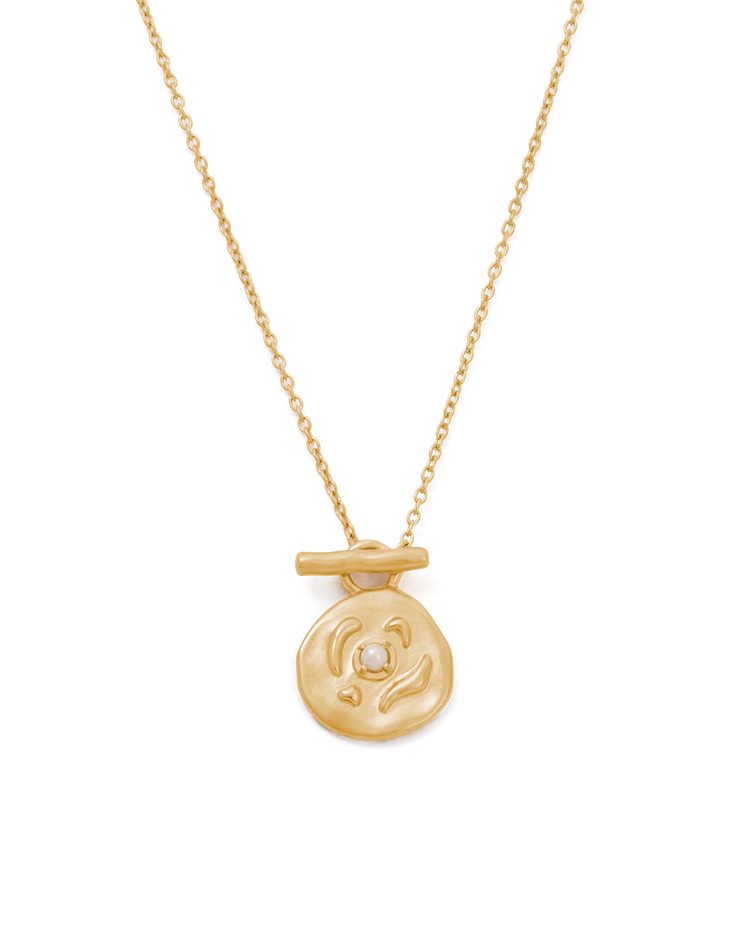 VACANZA COIN NECKLACE (18K GOLD VERMEIL)