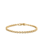 VALE TENNIS BRACELET (18K GOLD PLATED)