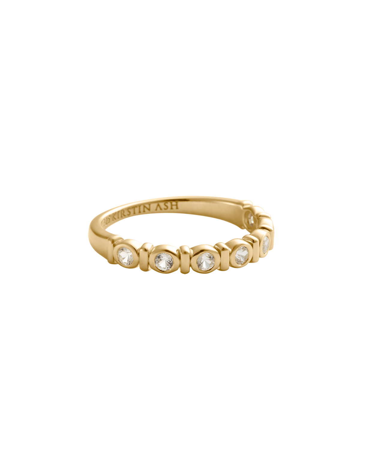 VALE TENNIS RING (18K GOLD PLATED)