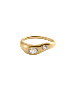 VESSEL RING (18K GOLD PLATED)