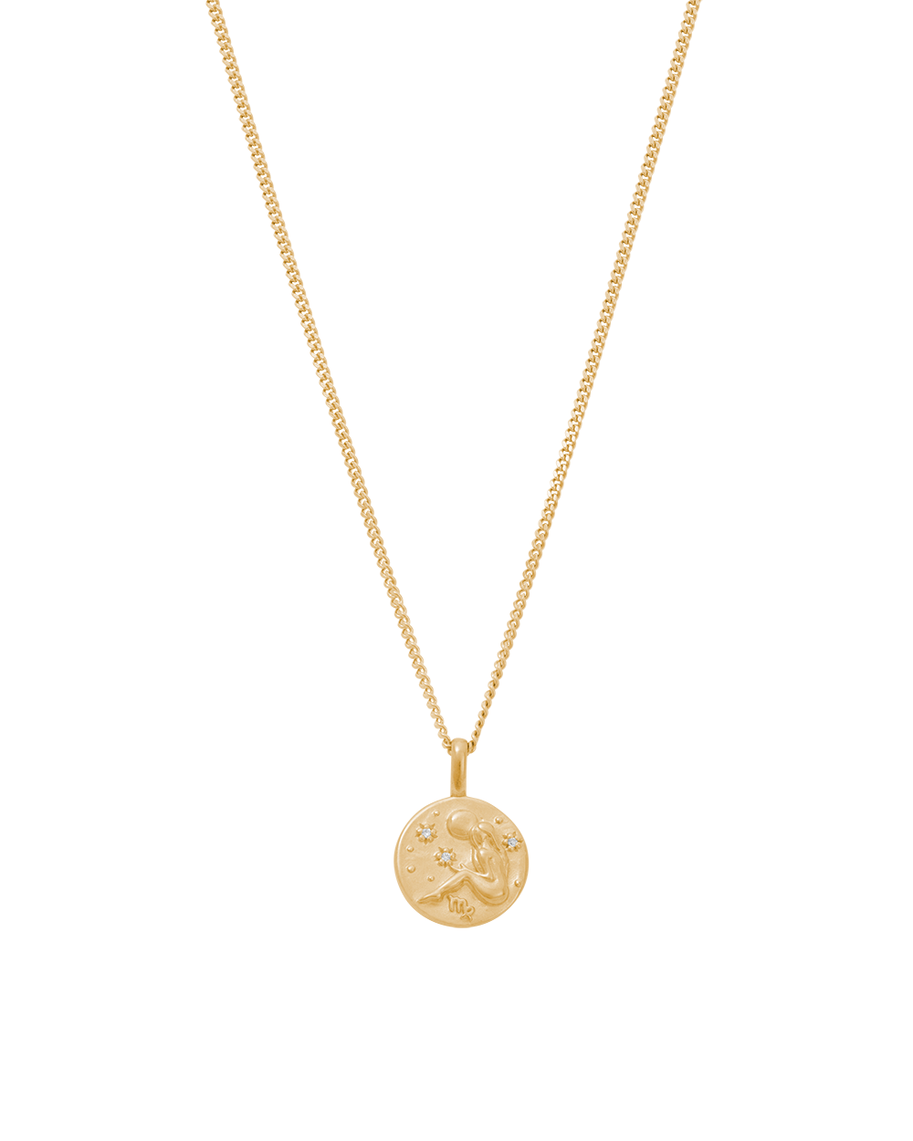 PETITE ZODIAC NECKLACE (18K GOLD VERMEIL)