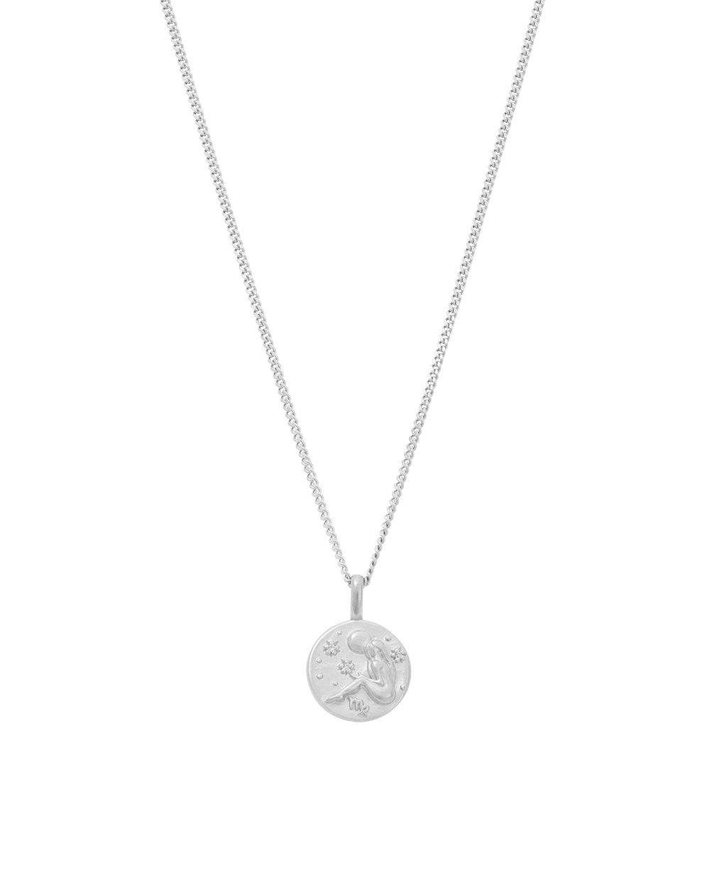 PETITE ZODIAC NECKLACE (STERLING SILVER)