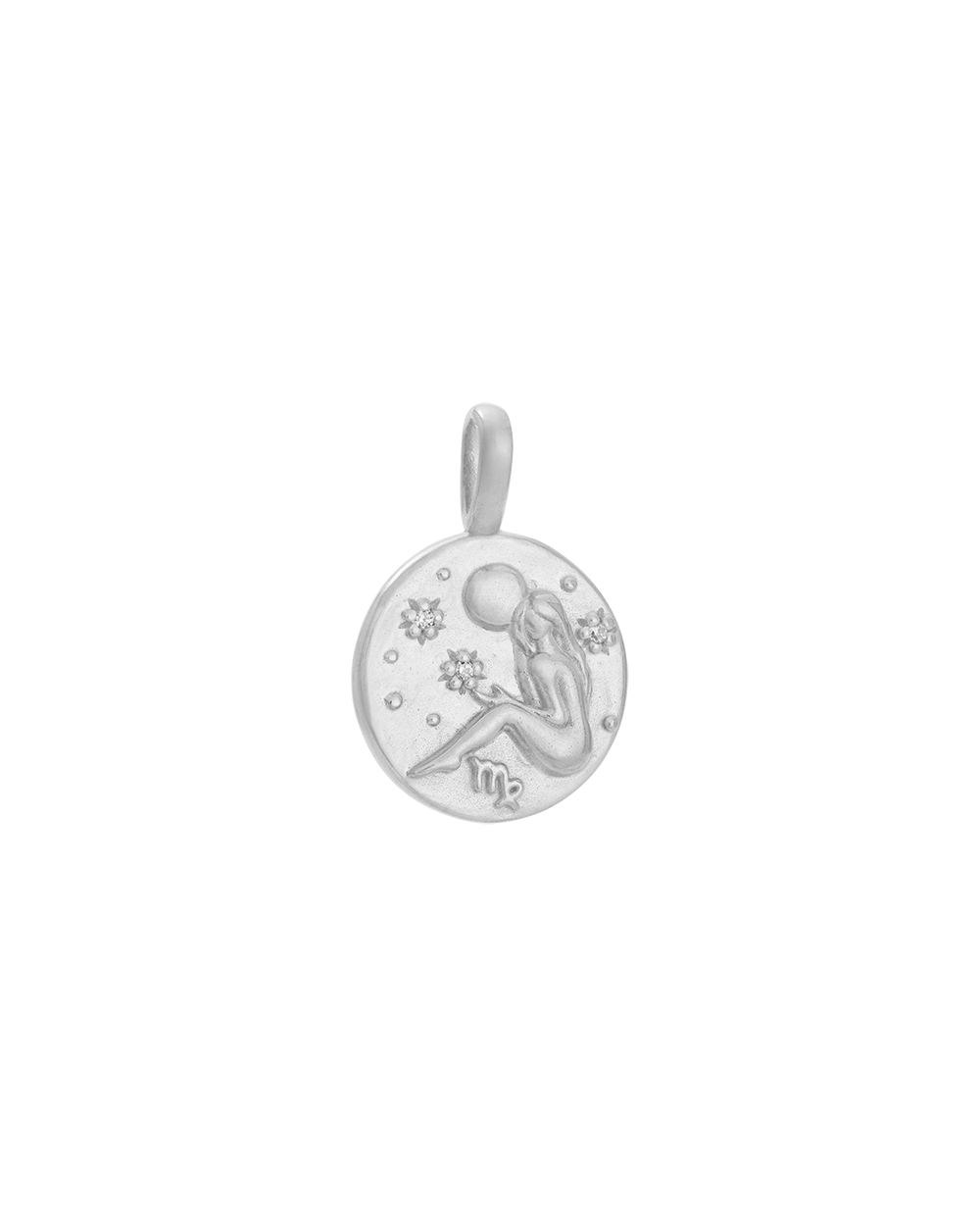 VIRGO PETITE ZODIAC (STERLING SILVER)