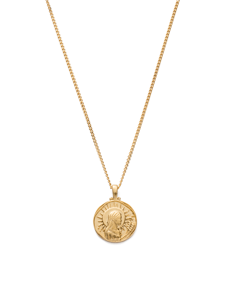 VIRGO ZODIAC NECKLACE (18K GOLD VERMEIL) IMAGE 1