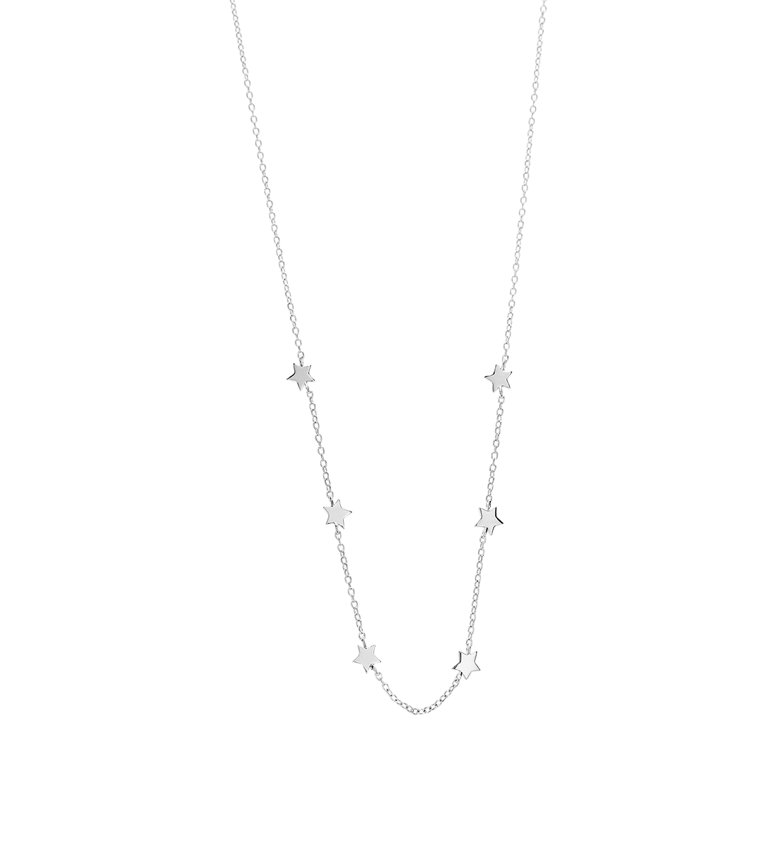 LITTLE STAR NECKLACE (STERLING SILVER) - IMAGE 1
