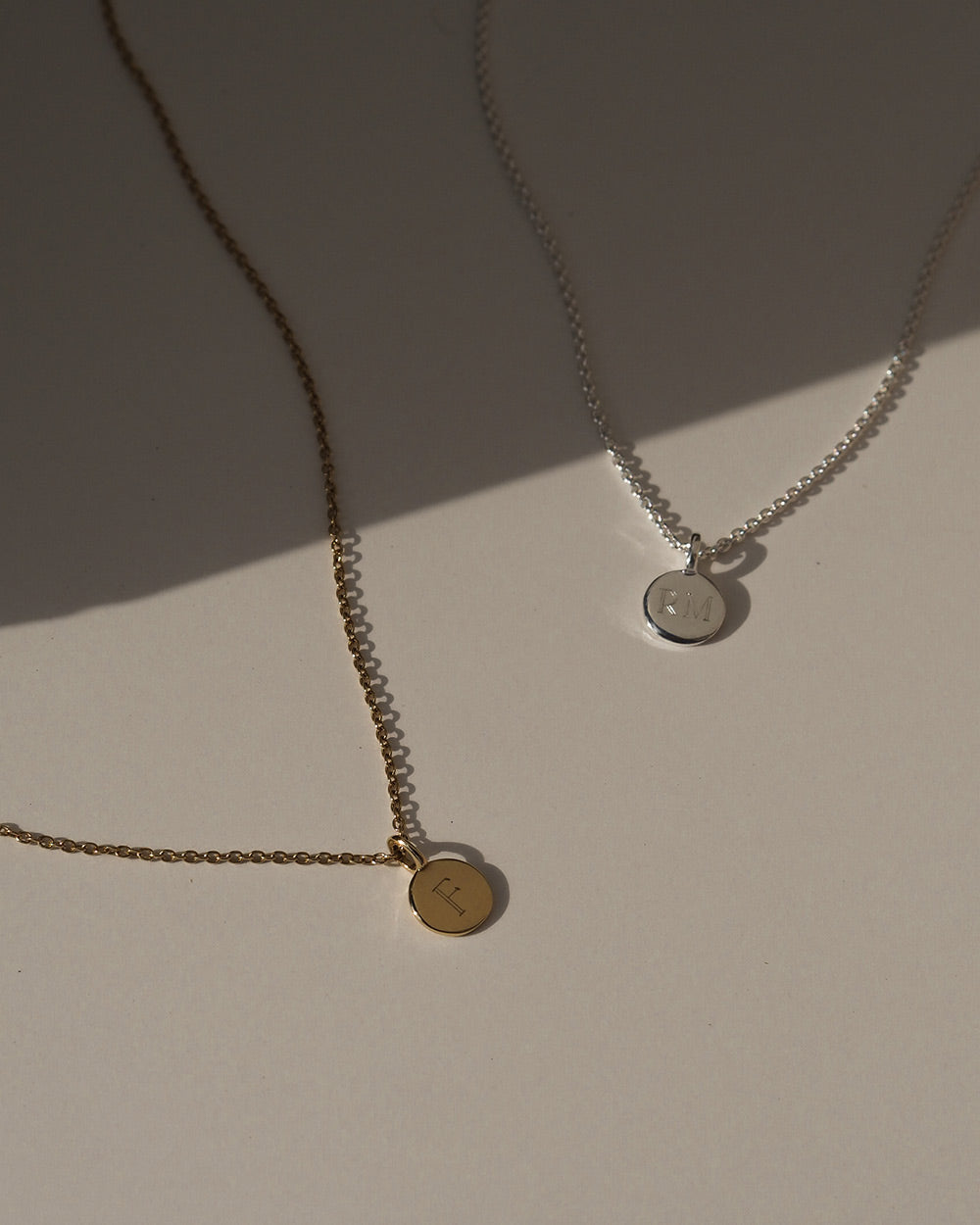 CLASSIC CIRCLE NECKLACE (STERLING SILVER) - IMAGE 3