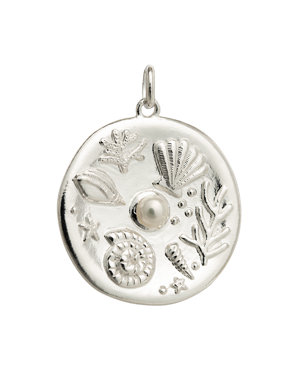 BY THE SEA COIN (STERLING SILVER) - IMAGE 1